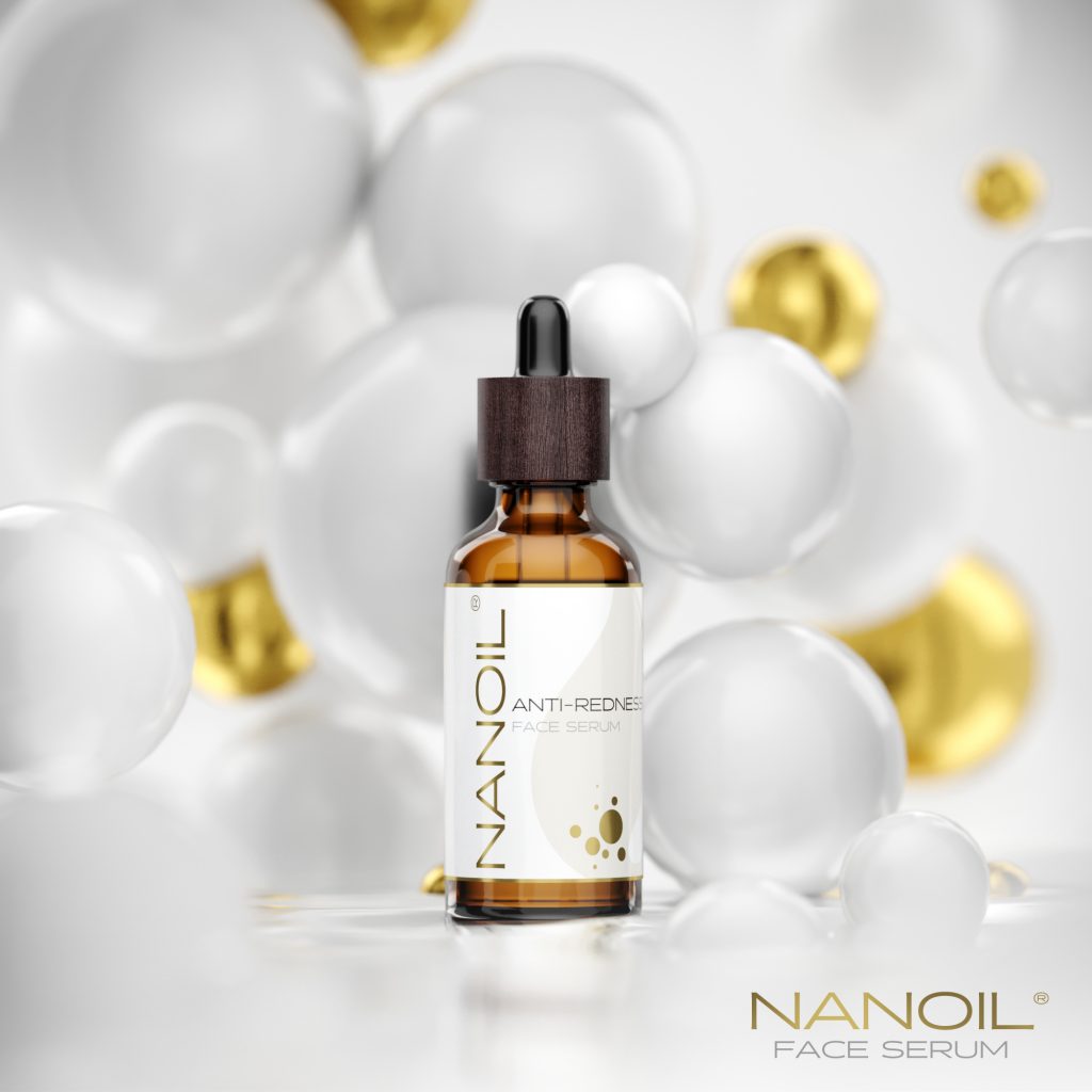 Писна ли ви от раздразнената кожа? Пробвайте Nanoil Anti-Redness Face Serum!