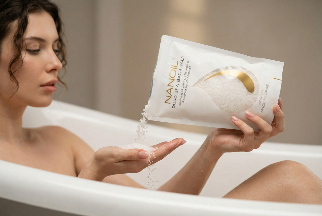 nanoil морска сол от мъртво море